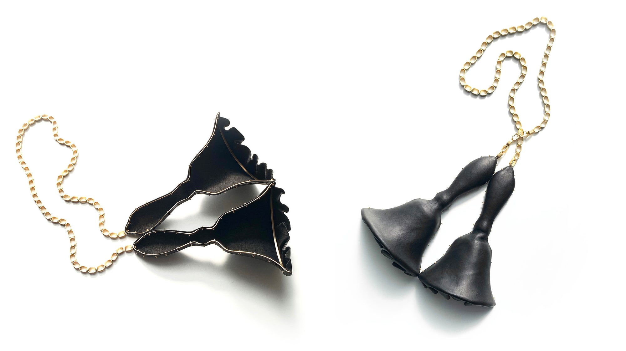 Rags to firmly ensconced in a middle class life : peddler's bell necklace